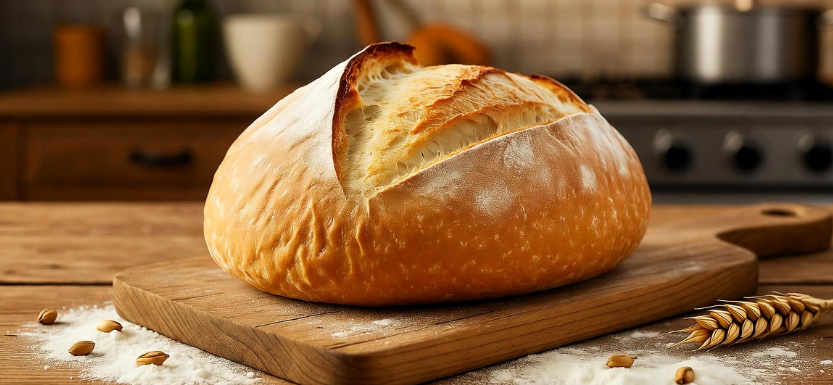 How to Bake Crusty Artisan Bread at Home 🍞