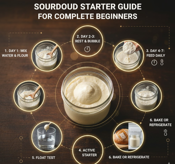 Sourdough Starter Guide for Complete Beginners