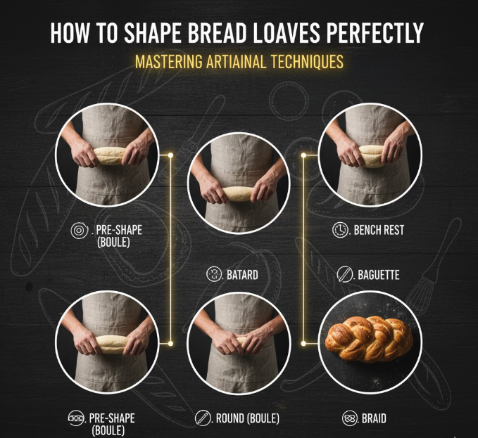 How to Shape Bread Loaves Perfectly