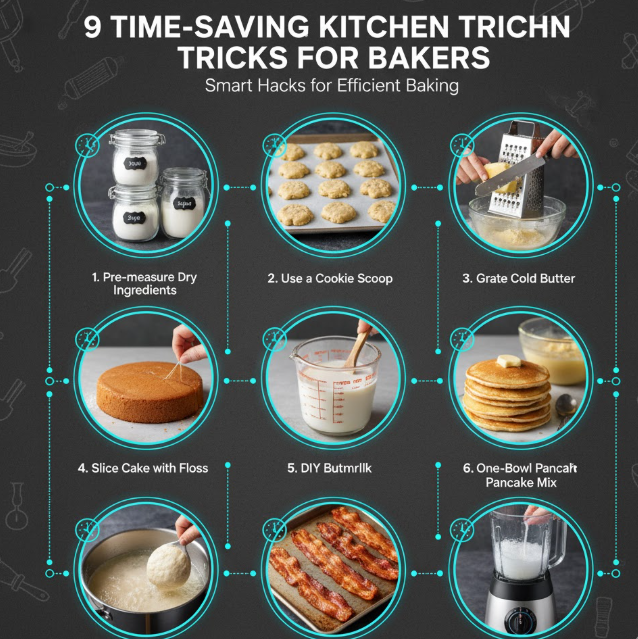 9 Time-Saving Kitchen Tricks for Bakers