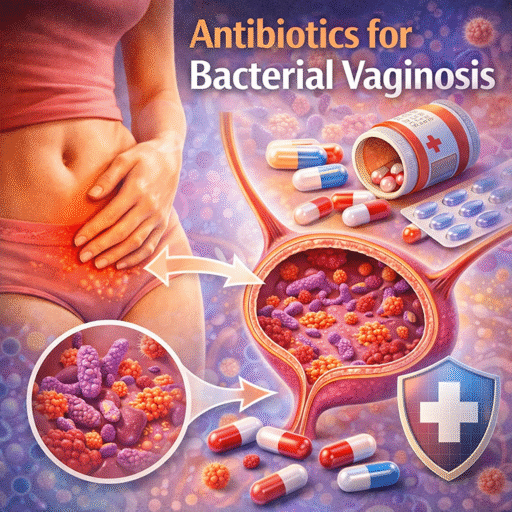 Antibiotics for Bacterial vaginosis