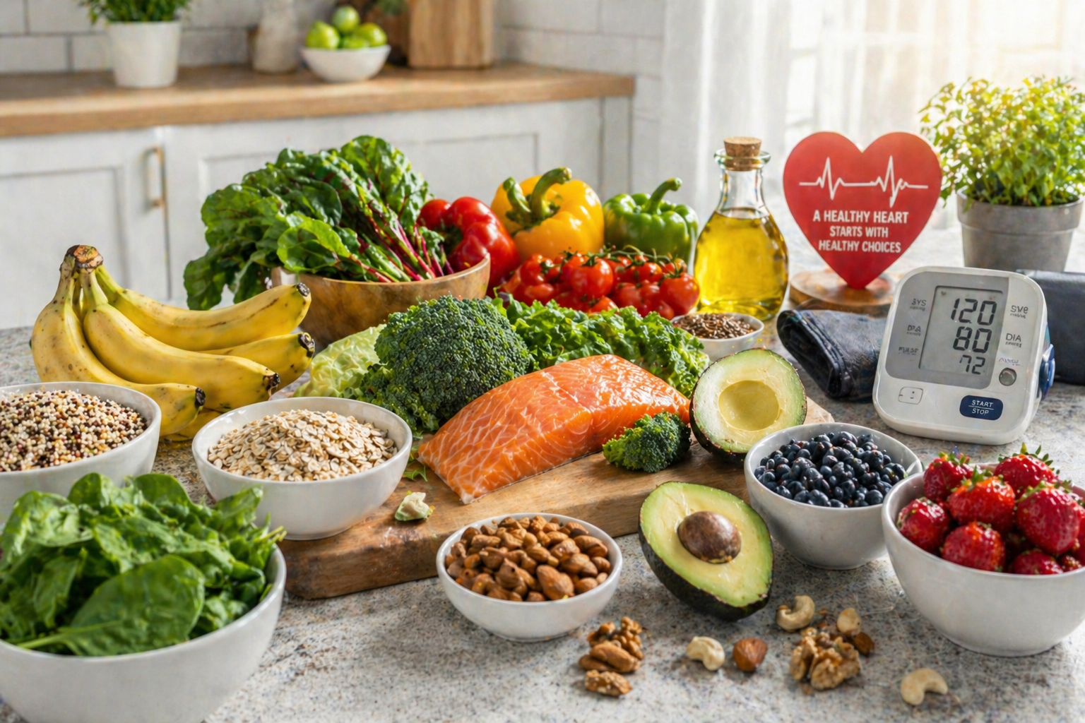 18 Best Foods for High Blood Pressure That Actually Work