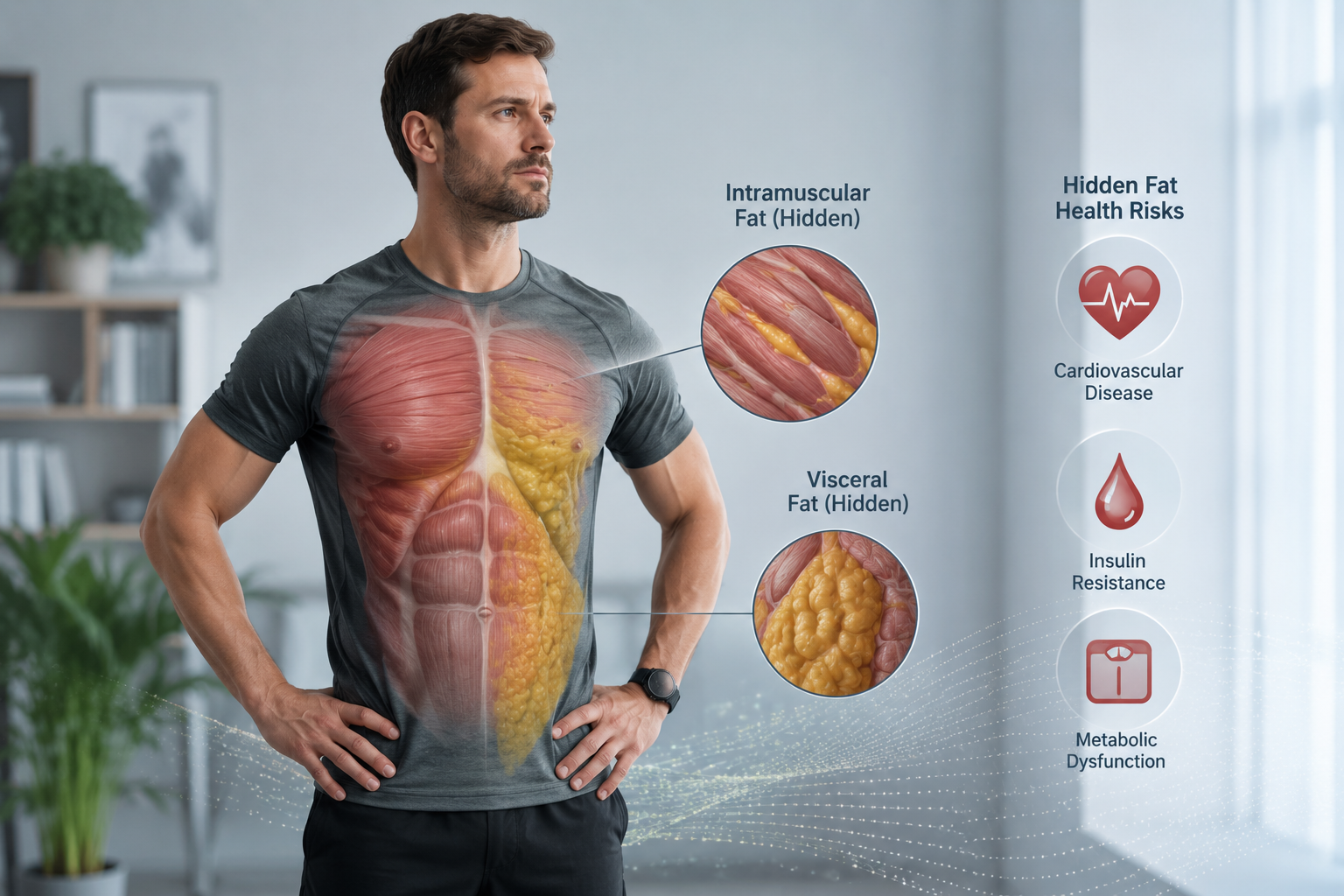 Hidden Muscle Fat May Increase Heart Disease Risk, Study Finds