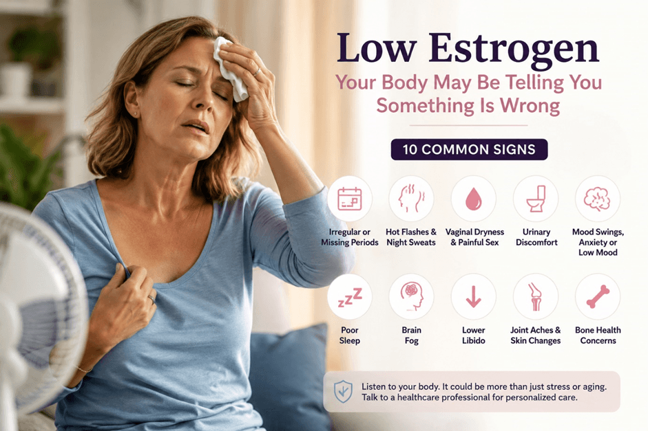 signs of low estrogen