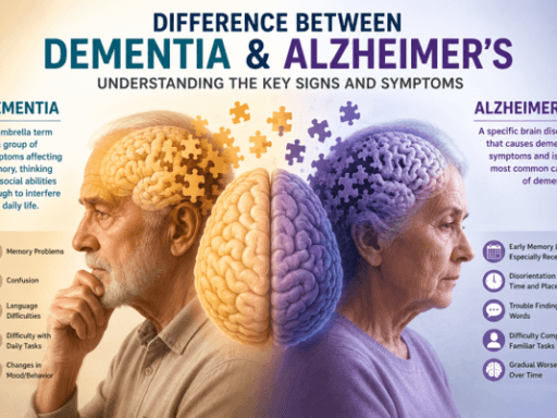 understanding the difference between dementia and Alzheimer's
