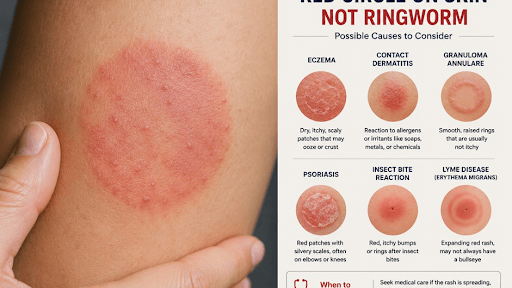 red circular rash