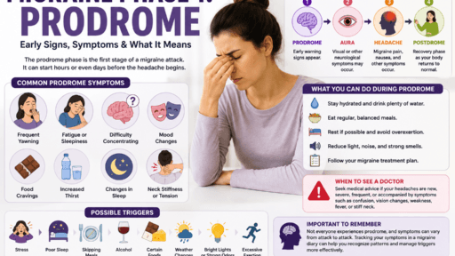Migraine Phase 1 prodrome