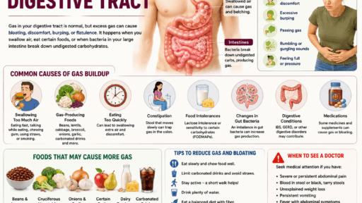 Why Gas Builds Up in Your Digestive Tract