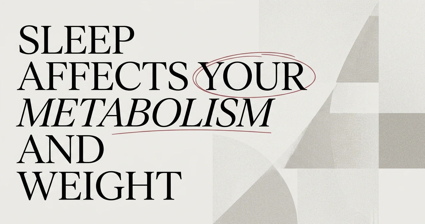 How Sleep Affects Your Metabolism and Weight